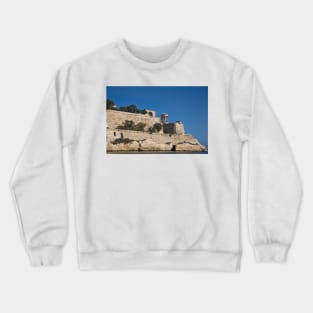 Fort St Elmo, Valletta, Malta Crewneck Sweatshirt